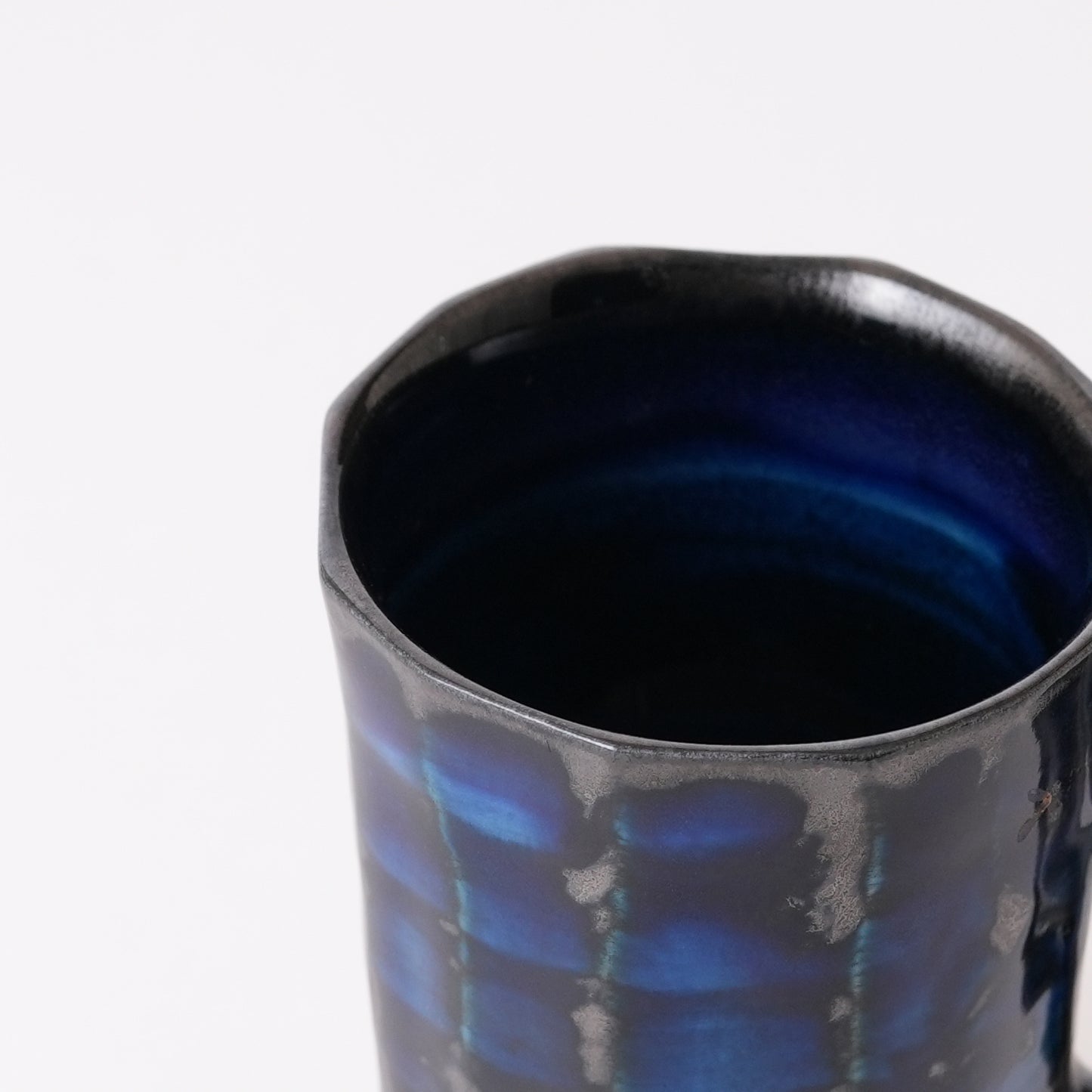 Fukuharu Oil-Drop Glaze Demitasse (Tenmokuyū, Mentori) 003