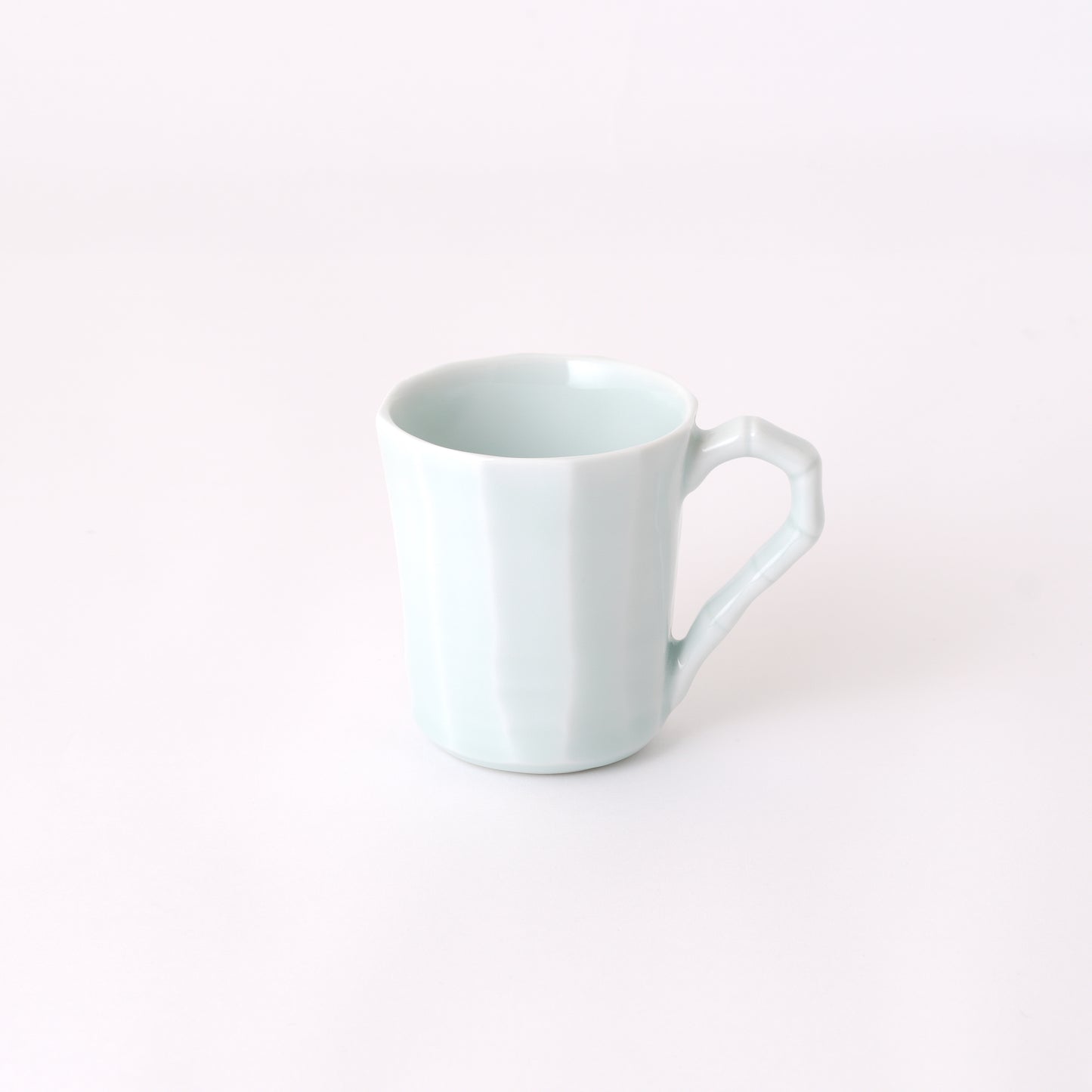 Fukuharu Seihakuji Chamfered Coffee Cup (Mentori)