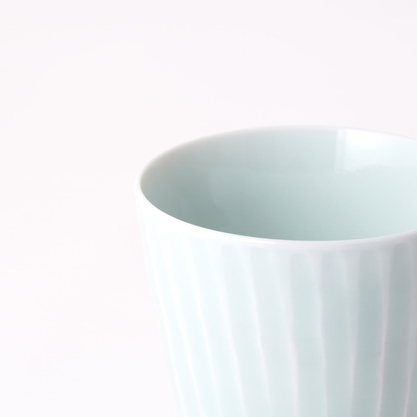 Fukuharu Seihakuji Ridged Mug Set of 2 (Shinogi)