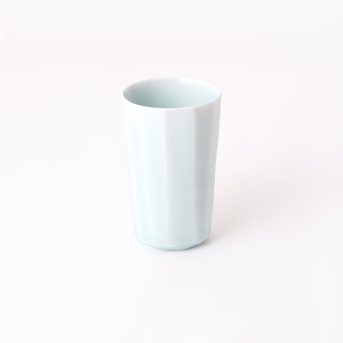 Fukuharu Seihakuji Chamfered Beer Cups Set of 2 (Mentori)