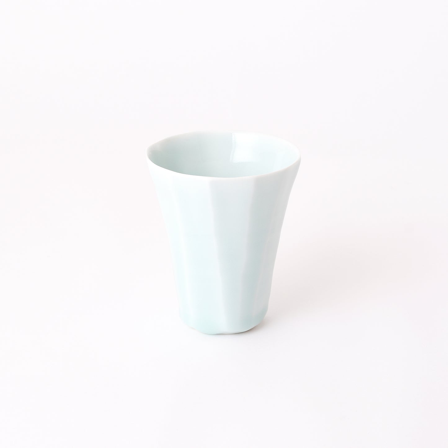 Fukuharu Seihakuji Chamfered Beer Cups Set of 2 (Mentori)