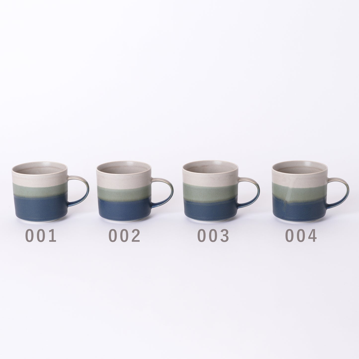 【光春窯】Scenery マグカップL ネイビー