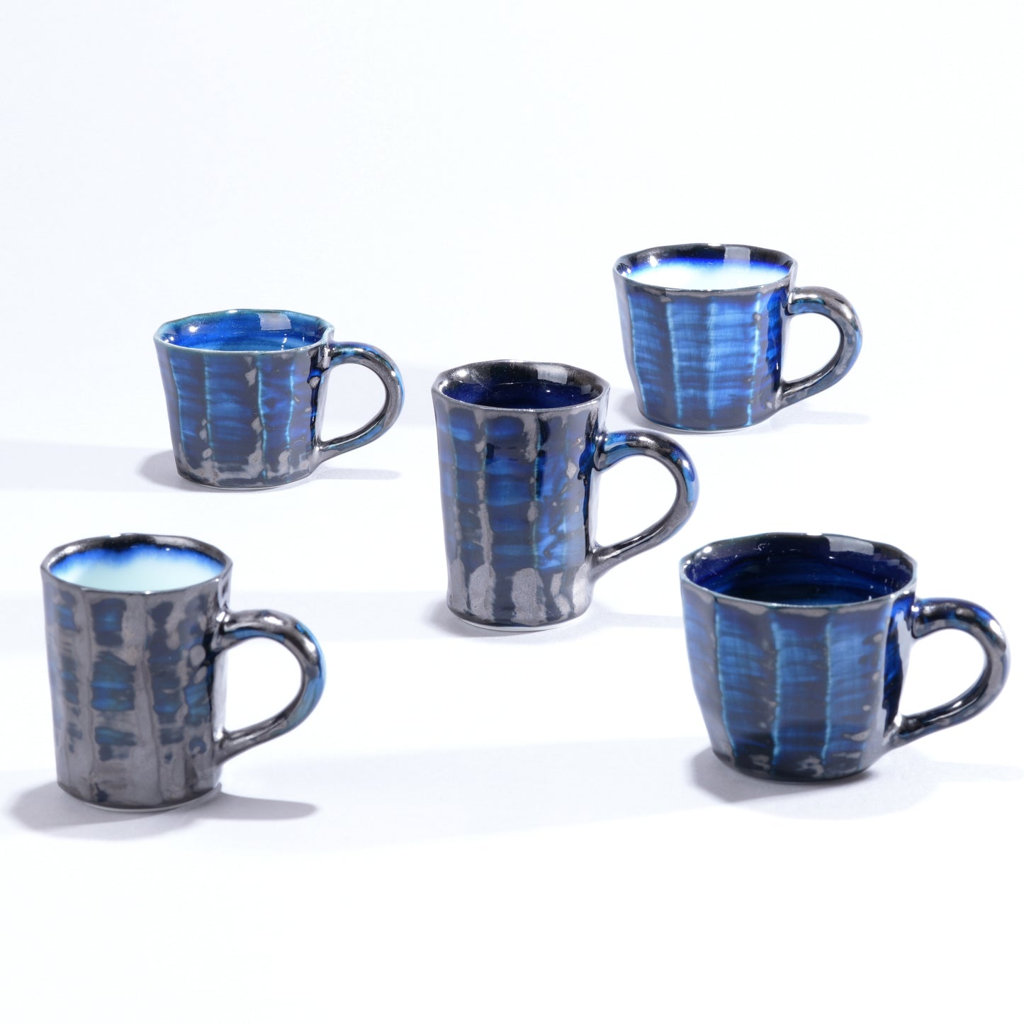 Fukuharu Oil-Drop Glaze Demitasse (Tenmokuyū, Mentori) 003