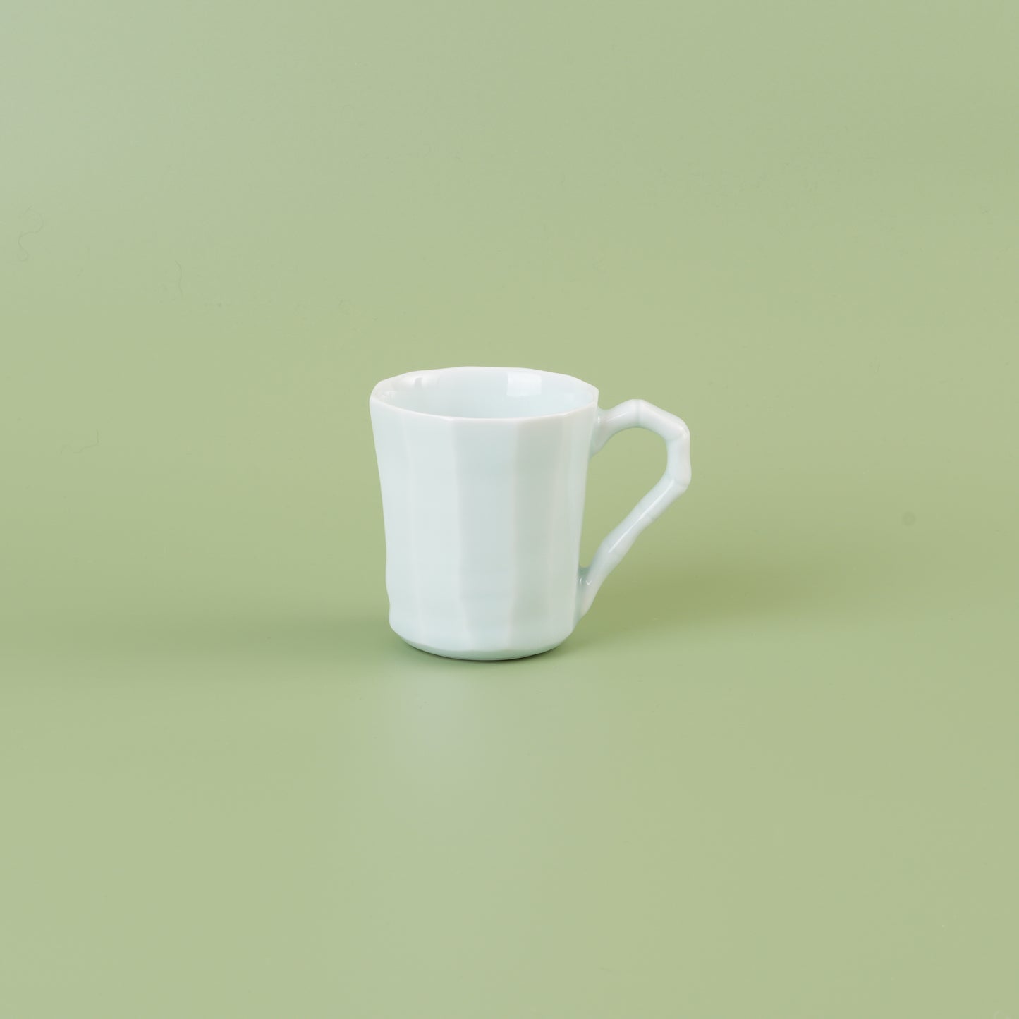 Fukuharu Seihakuji Chamfered Coffee Cup (Mentori)
