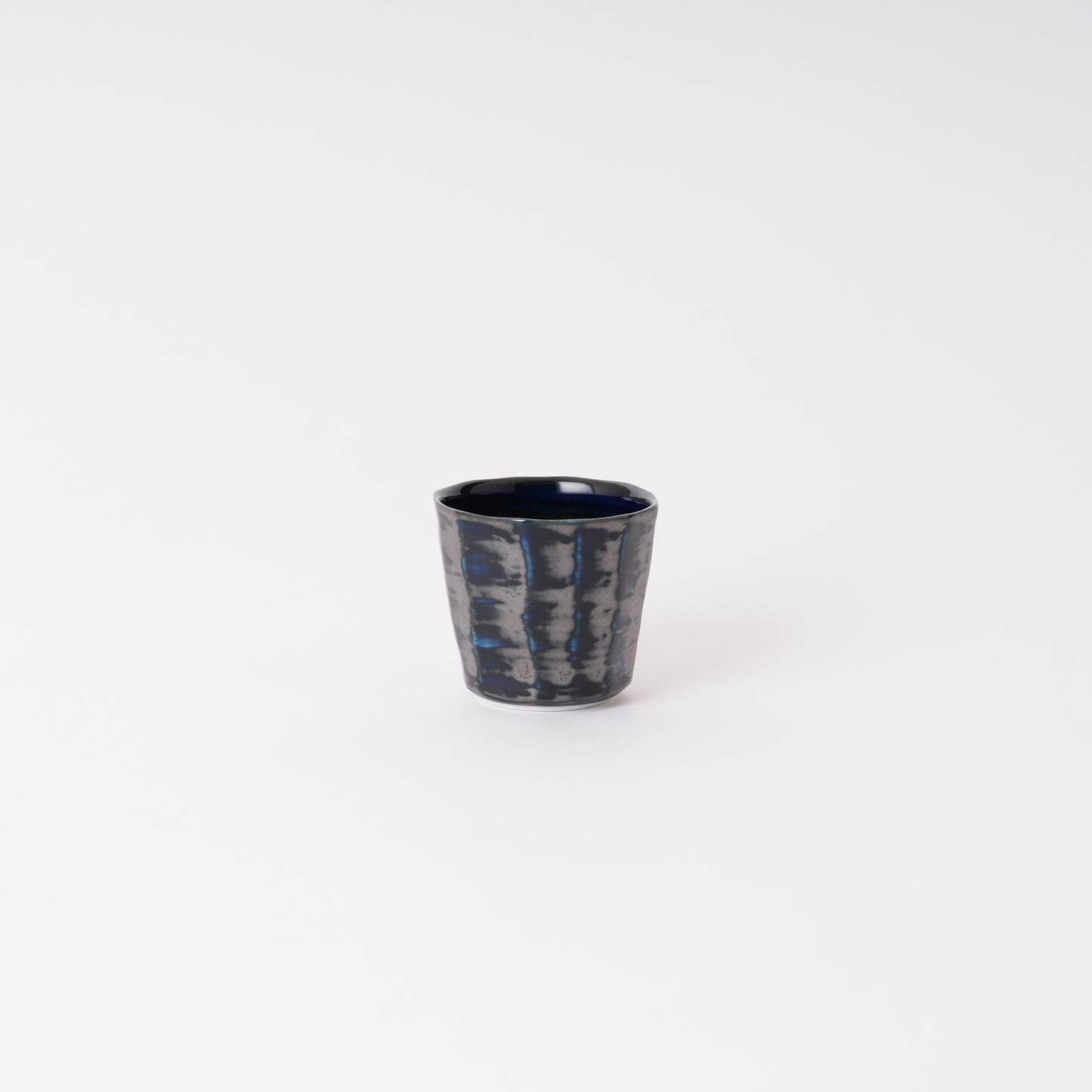 【焼野工房福春】天目釉 酒器セット 面取り