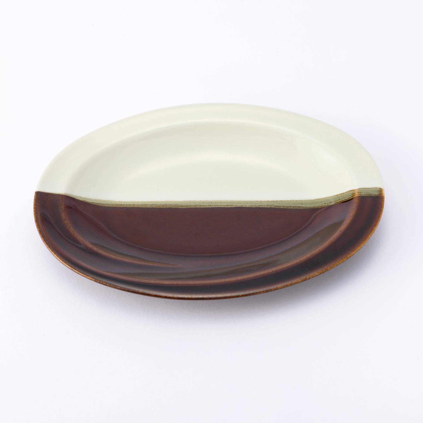 [Koshun Kiln] Candy Glaze x White Oval Plate